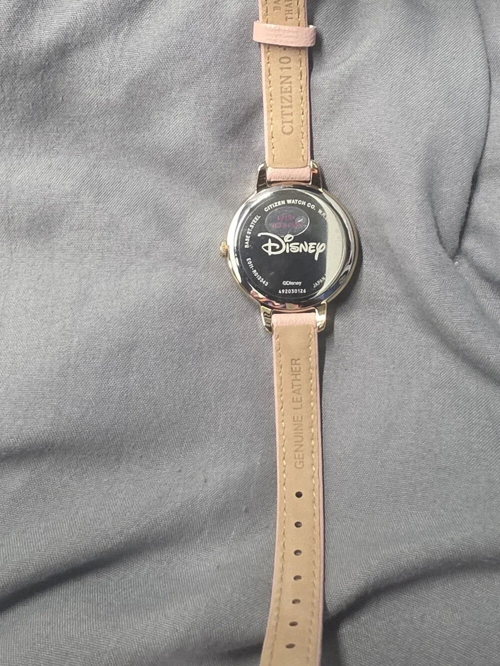 Citizen Eco-Drive Womens Disney Minnie Mouse Diamond Accent Watch EW2448-01W New